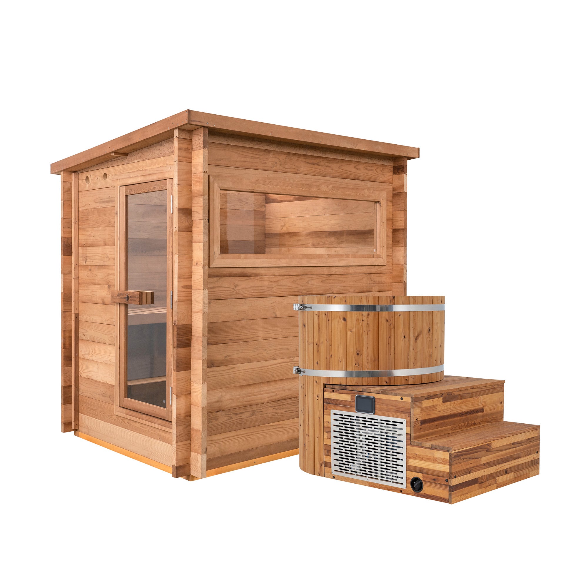Cove Outdoor Sauna x Alaskan All-In-One Cold Plunge image 1