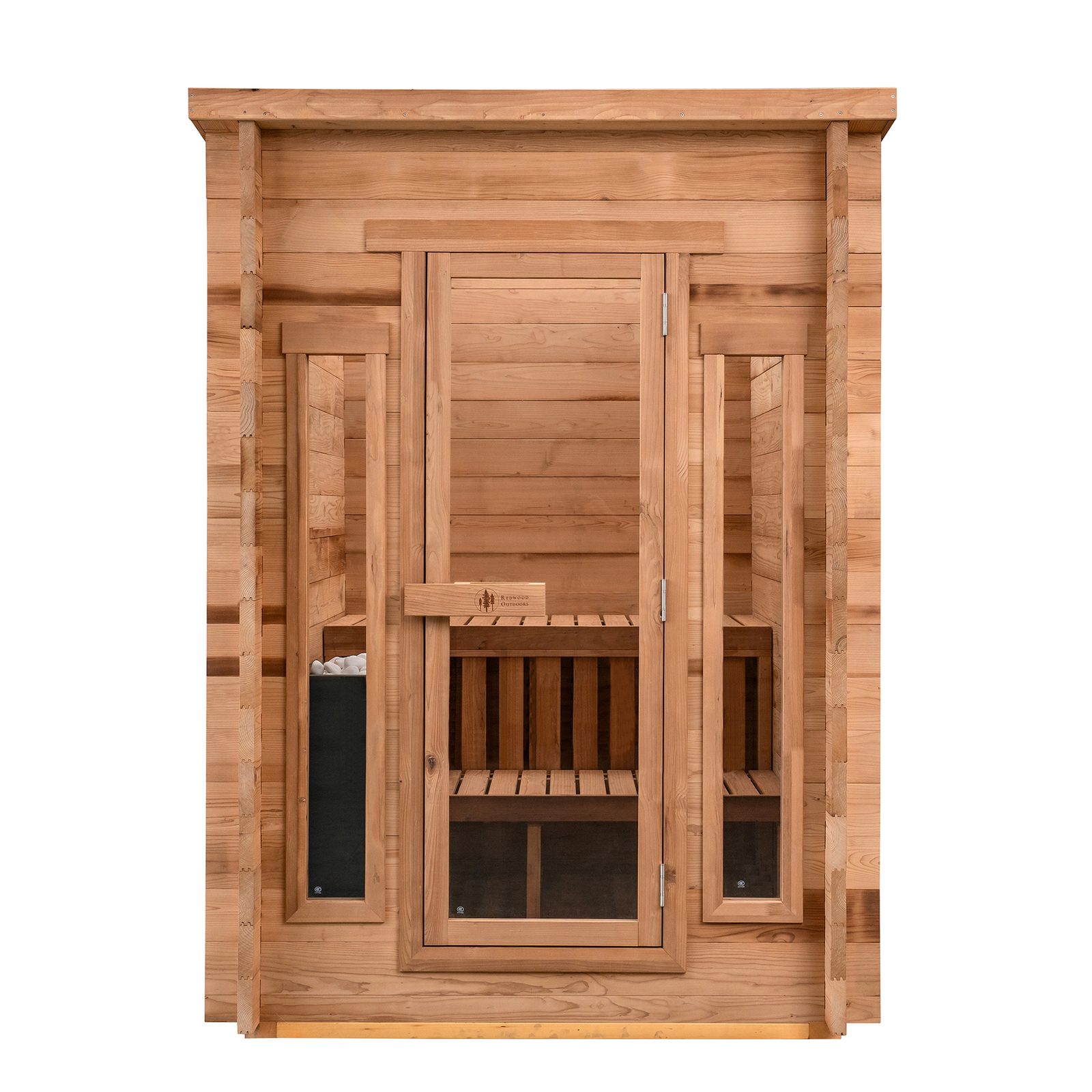 Cabin Outdoor Sauna x Alaskan All-In-One Cold Plunge