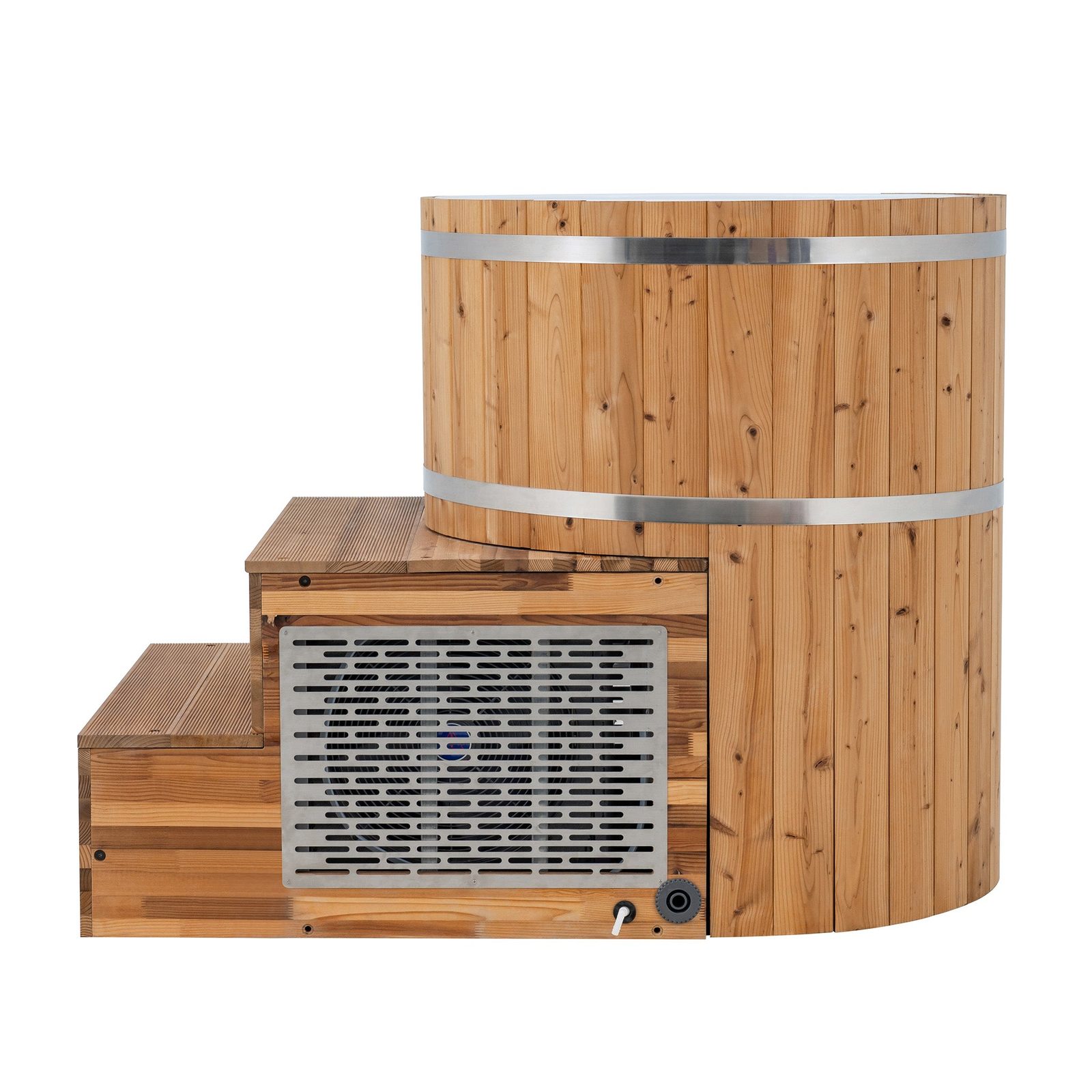 Cabin Outdoor Sauna x Alaskan All-In-One Cold Plunge